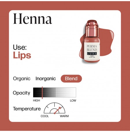 PERMA BLEND LUXE - HENNA 15ML