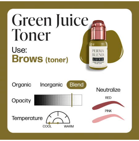 PERMA BLEND LUXE - GREEN JUICE TONER 15ML